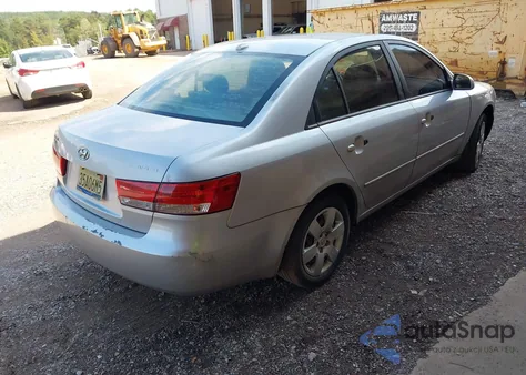 2007 Hyundai Sonata Gls из США, поврежденный, VIN 5NPET46C47H287197